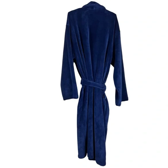 Polo‎ Ralph Lauren Men's Microfiber Plush Shawl Collar Robe SZ L/XL - Picture 3 of 5